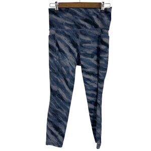 Athleta Women's 25” Salutation Stash Pocket ll 7/8 Tight 599748 Blue Size M